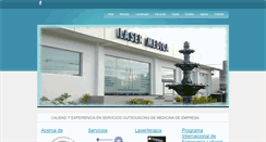 Desktop Screenshot of lasermedica.com
